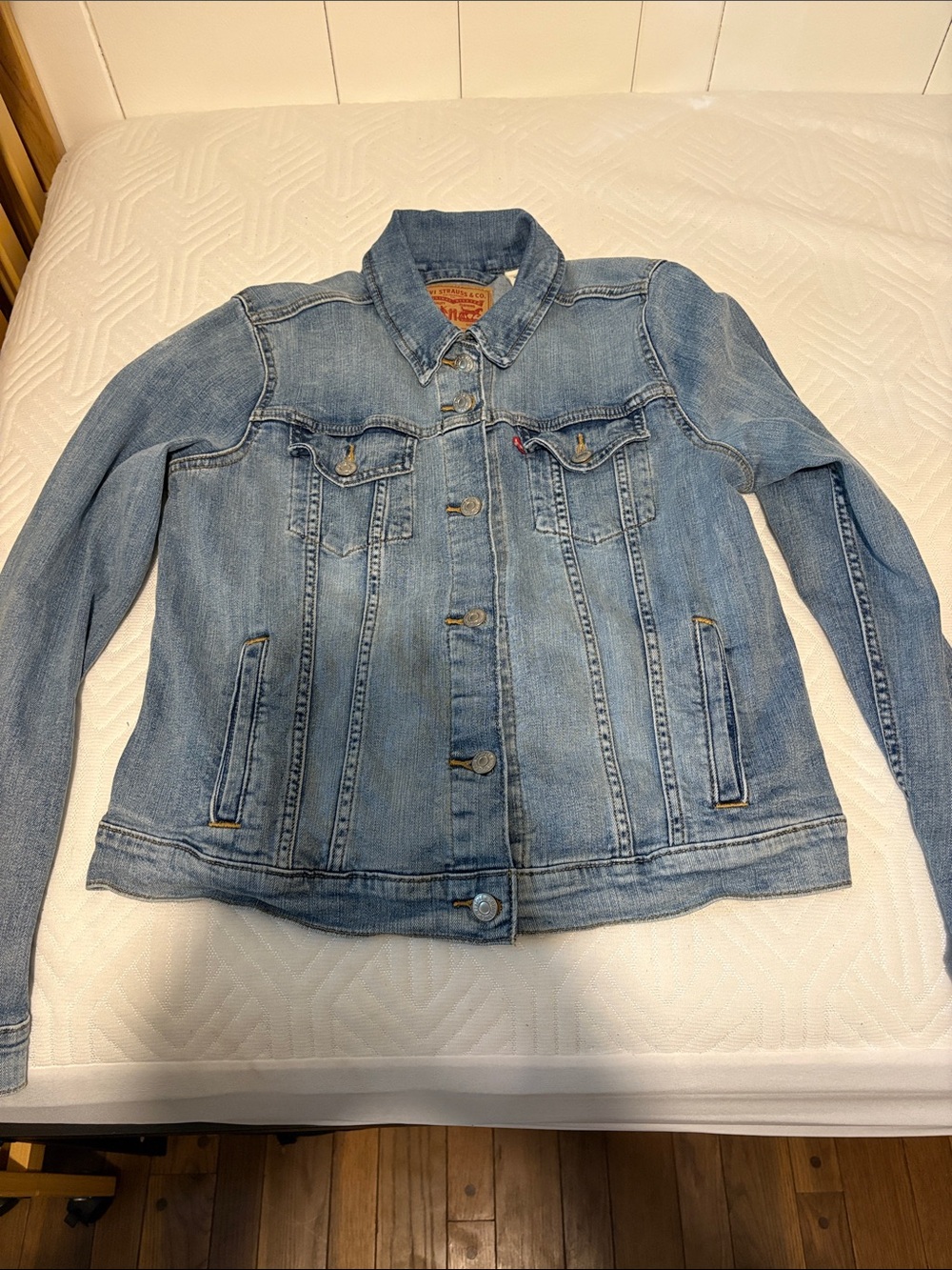 Levi's Light Wash Blue Denim Jacket